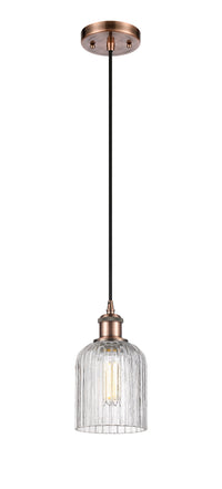Ballston Mini Pendant Antique Brass Finish