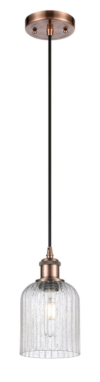 Ballston Mini Pendant Antique Brass Finish