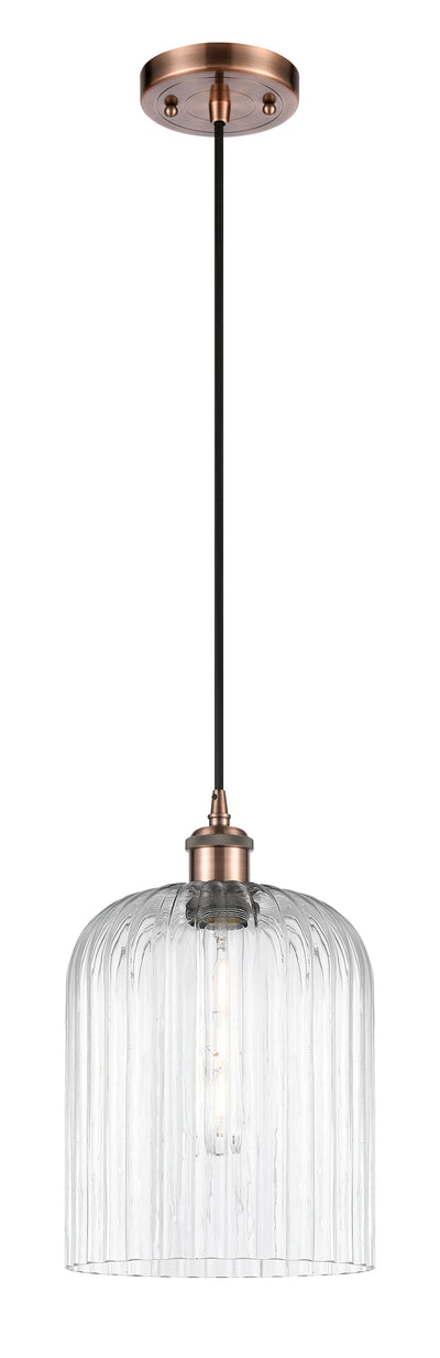 Ballston Mini Pendant Antique Brass 5 Inch