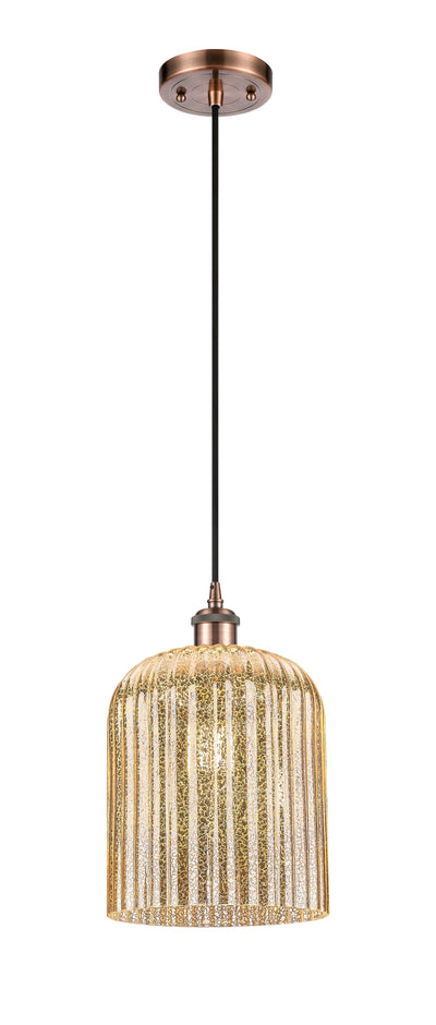 Ballston Mini Pendant Antique Brass 5 Inch
