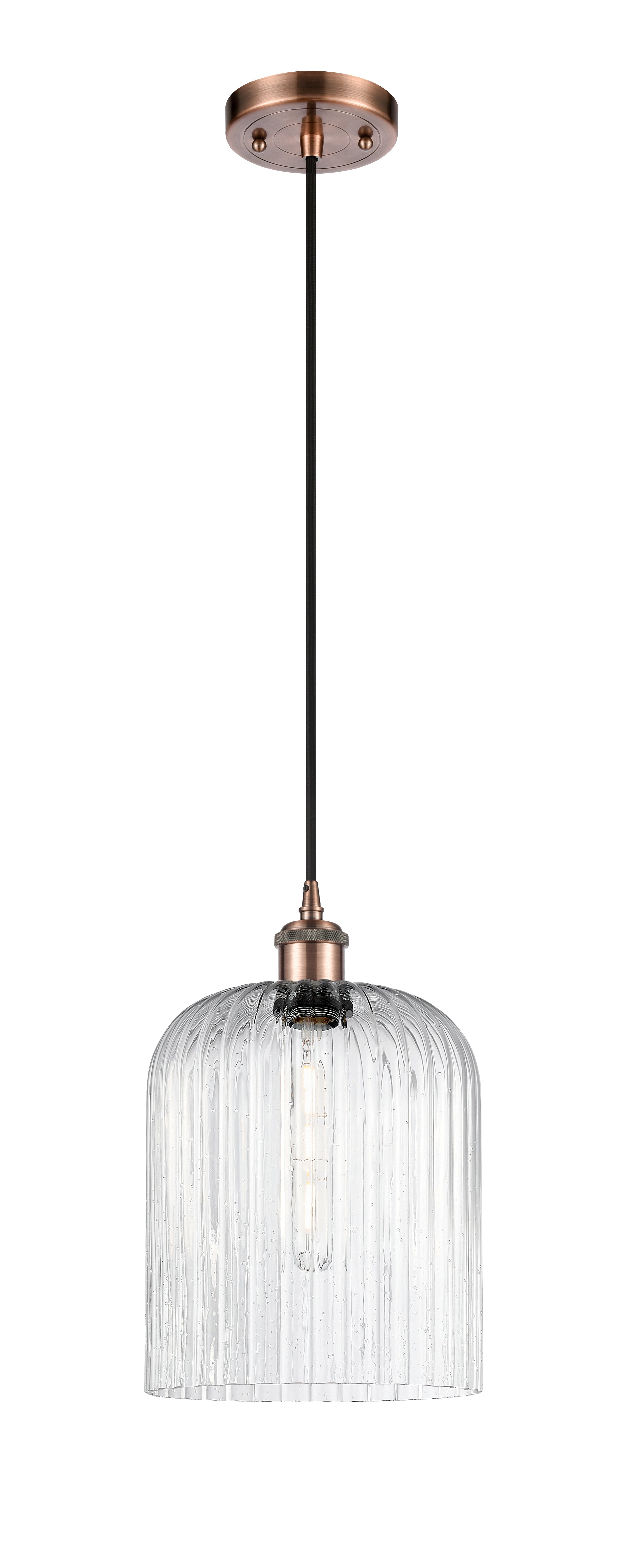 Ballston Mini Pendant Antique Brass 5 Inch