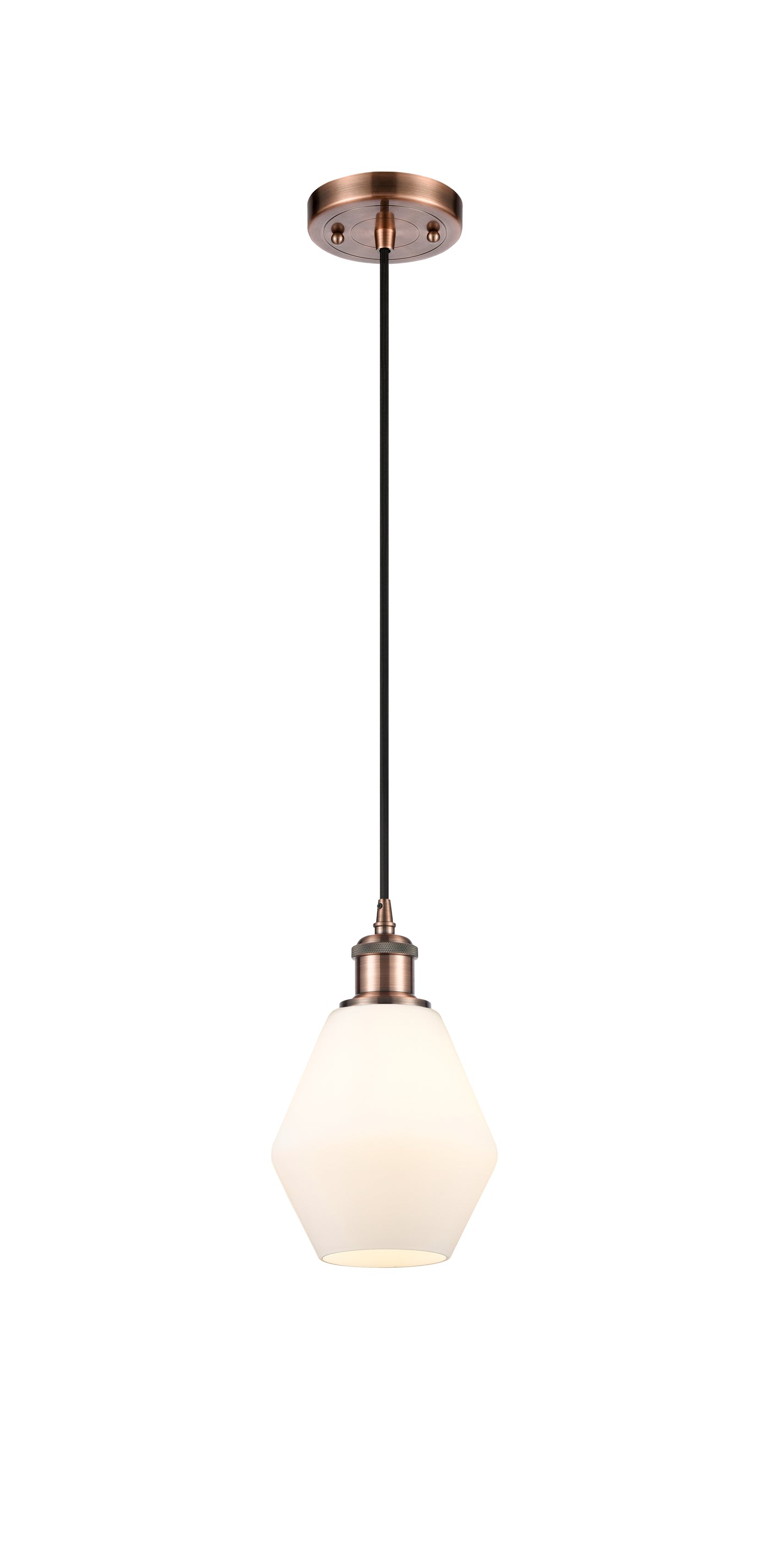 Ballston Mini Pendant Antique Brass Finish