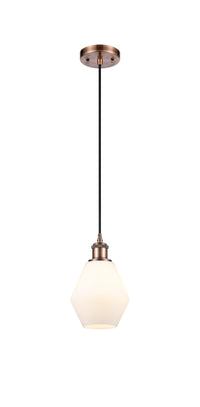 Ballston Mini Pendant Antique Brass Finish