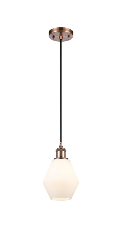 Ballston Mini Pendant Antique Brass Finish