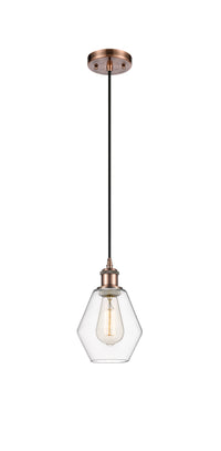 Ballston Mini Pendant Antique Brass Finish