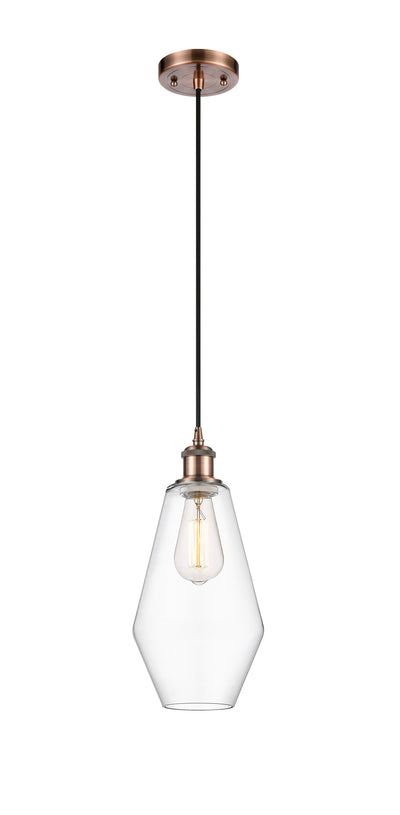 Ballston Mini Pendant Antique Brass Cast
