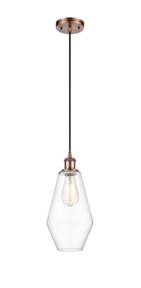 Ballston Mini Pendant Antique Brass Finish