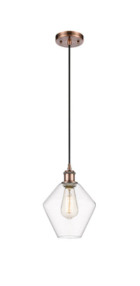 Ballston Mini Pendant Antique Brass Finish
