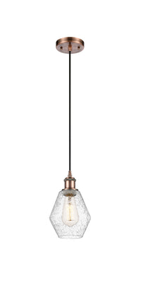 Ballston Mini Pendant Antique Brass Finish