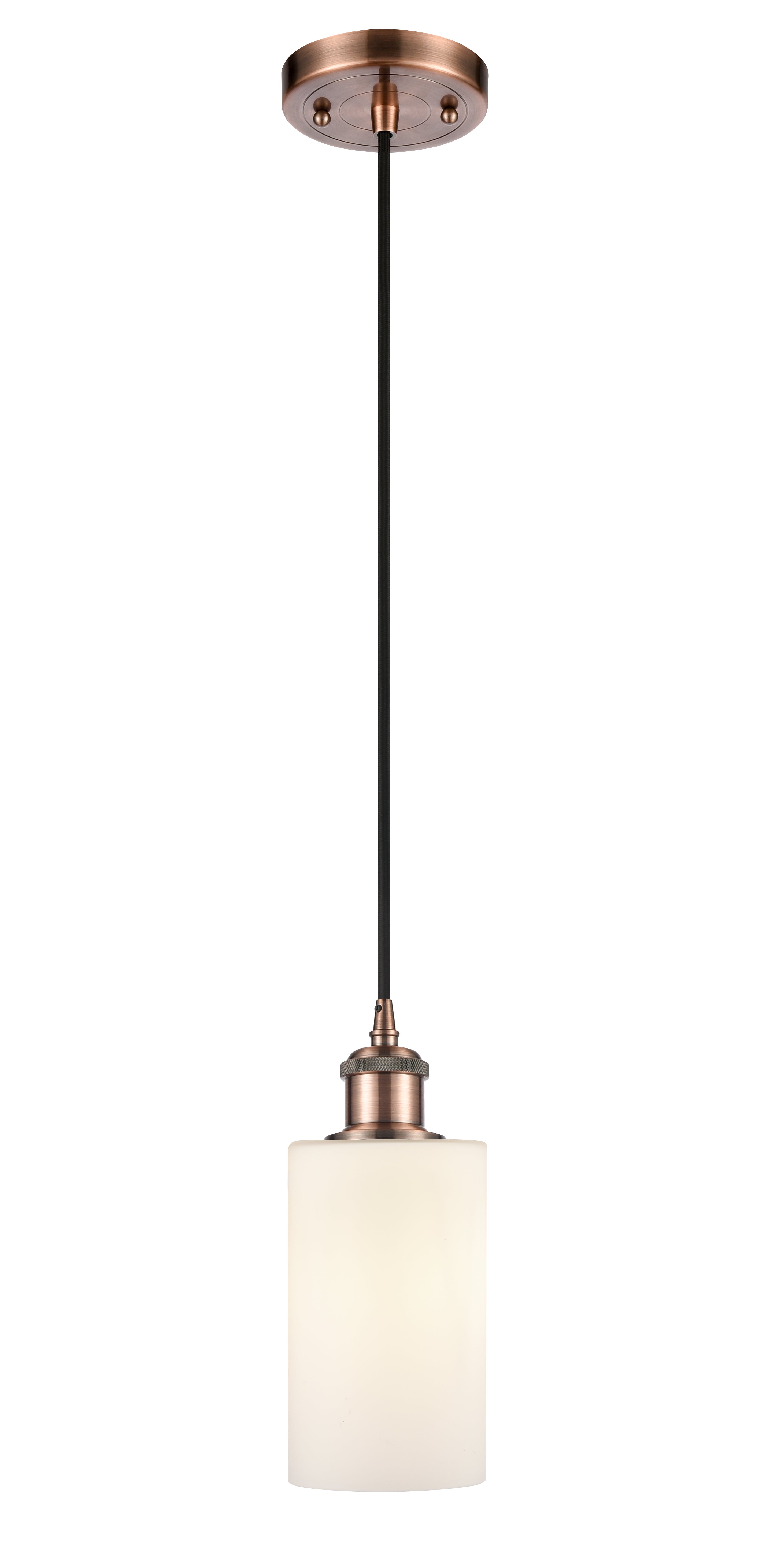 Ballston Mini Pendant Antique Brass Finish