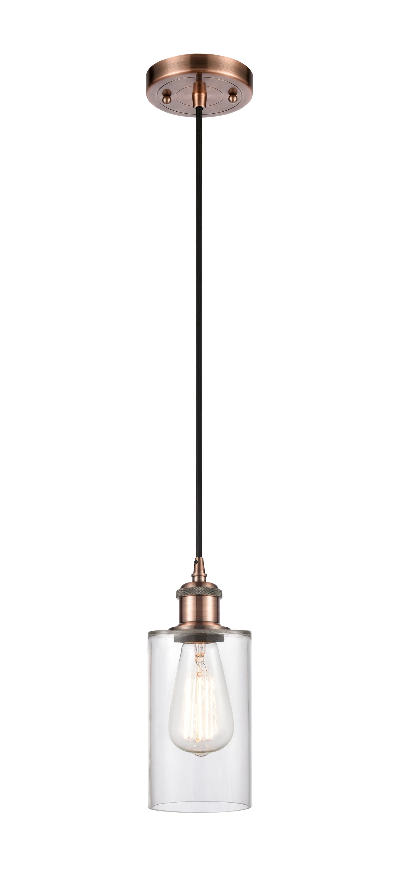 Ballston Mini Pendant Antique Brass