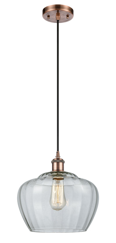 Ballston Mini Pendant Antique Brass Steel