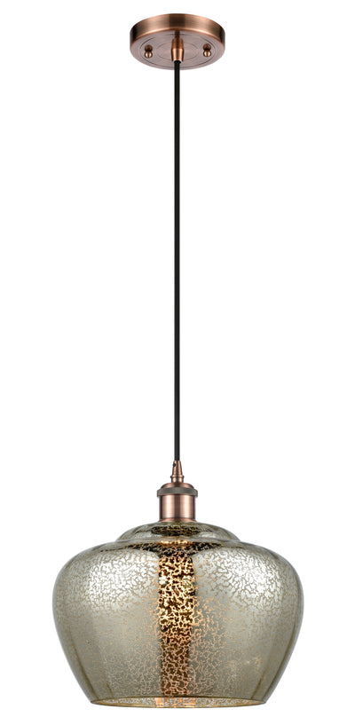 Ballston Mini Pendant Antique Brass Finish