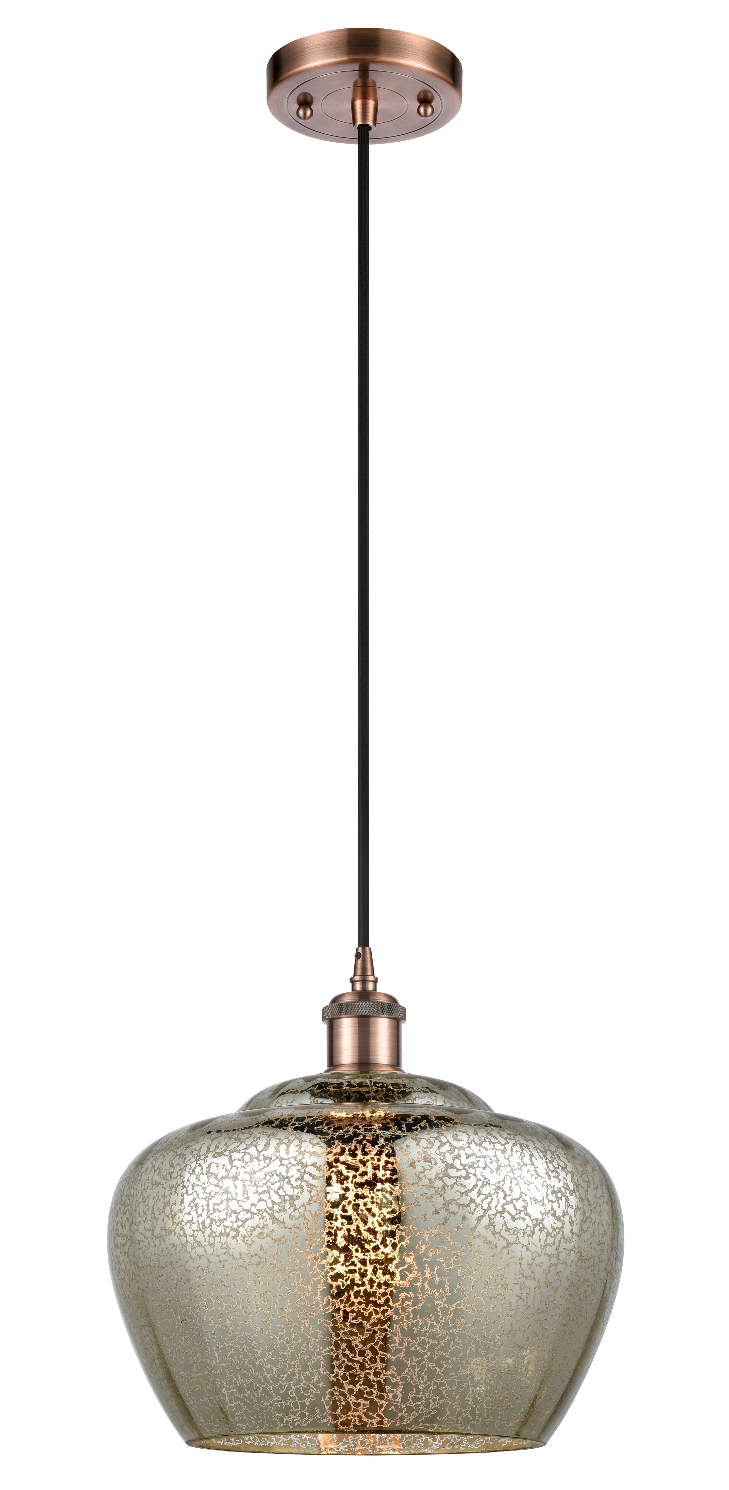Ballston Mini Pendant Antique Brass Steel