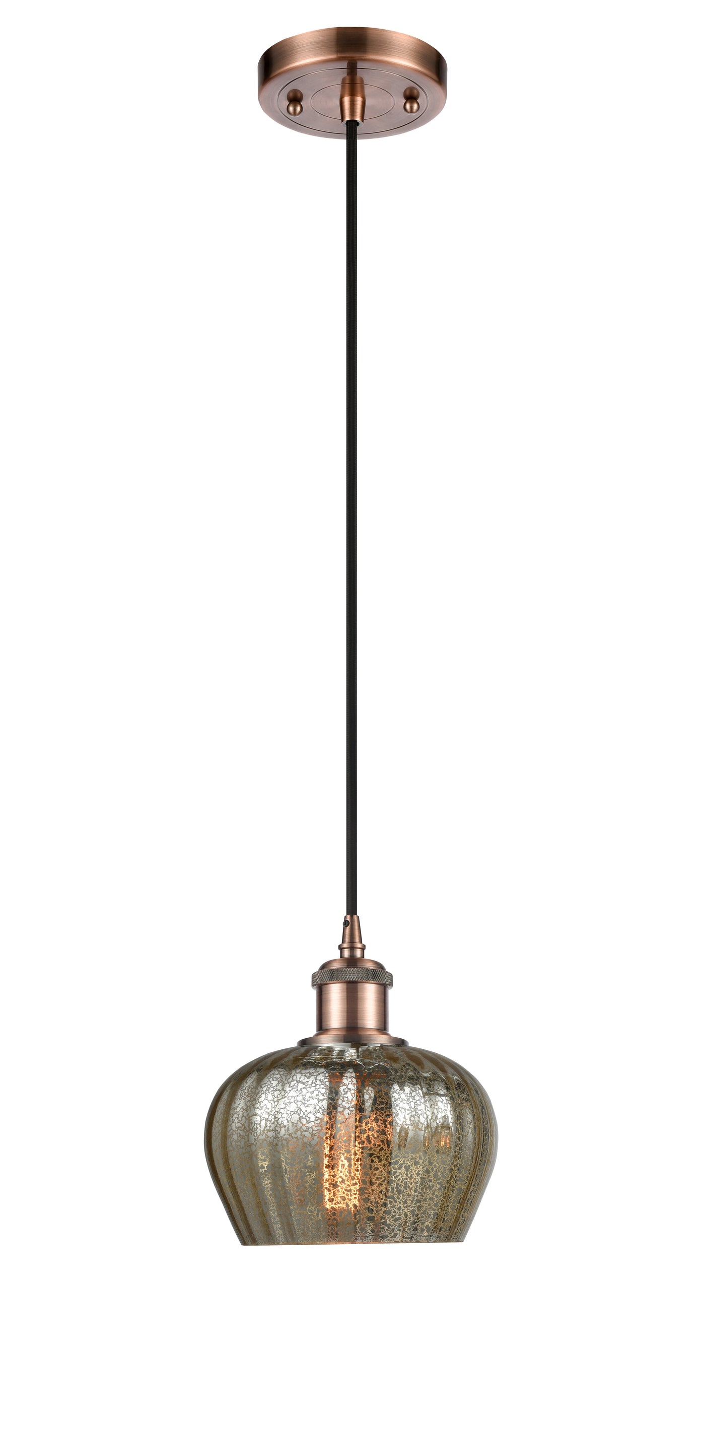 Ballston Mini Pendant Antique Brass
