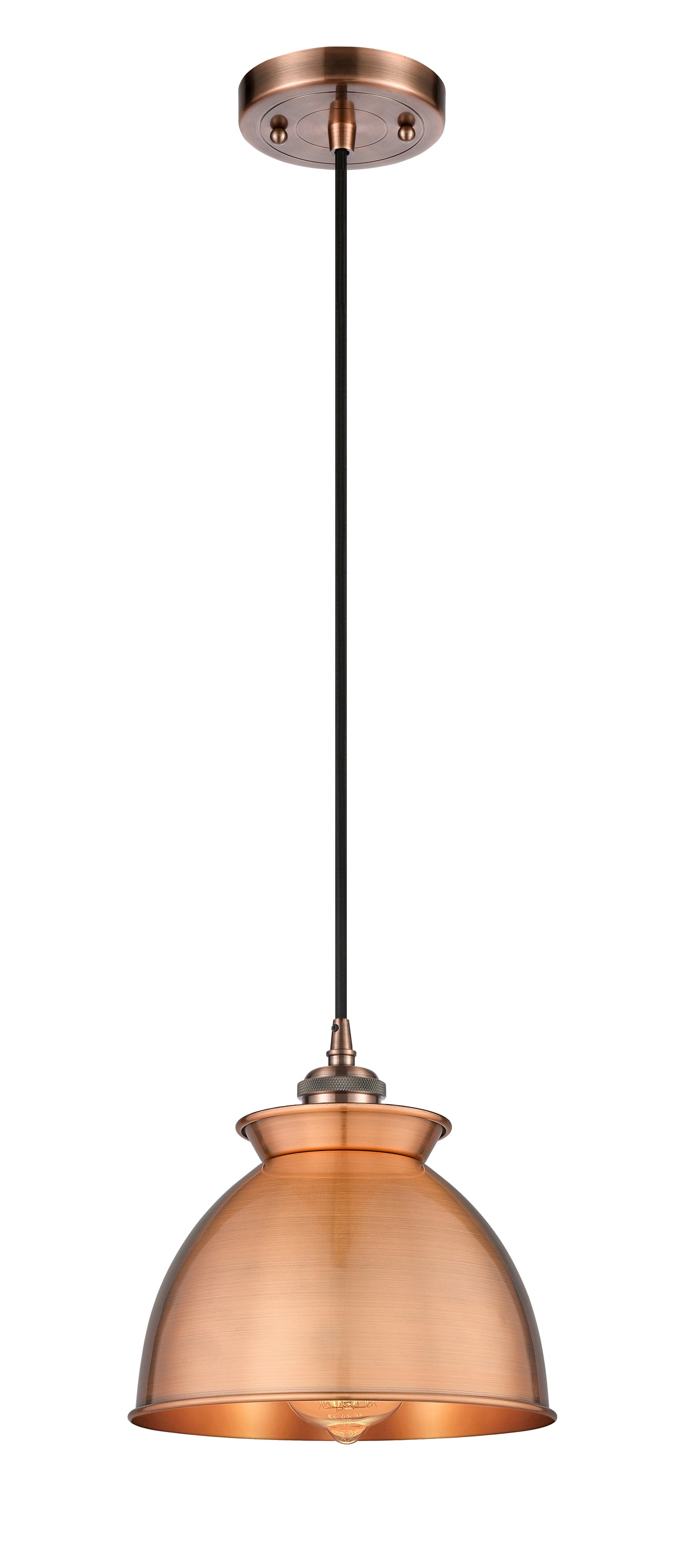 Ballston Mini Pendant Antique Brass Cast