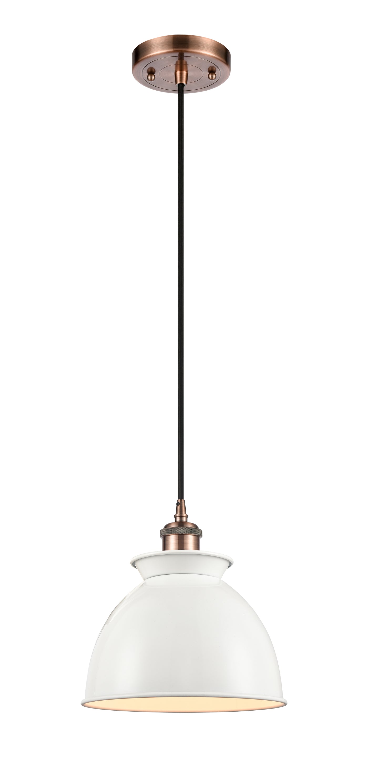 Ballston Mini Pendant Antique Brass Cast