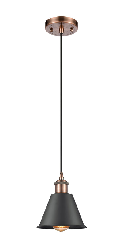 Ballston Mini Pendant Antique Brass Finish
