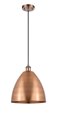 Ballston Mini Pendant Antique Brass Finish