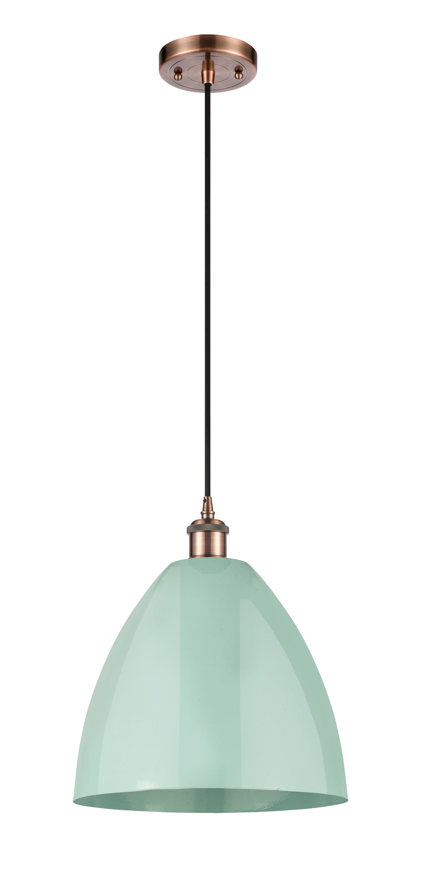 Ballston Mini Pendant Antique Brass Cast