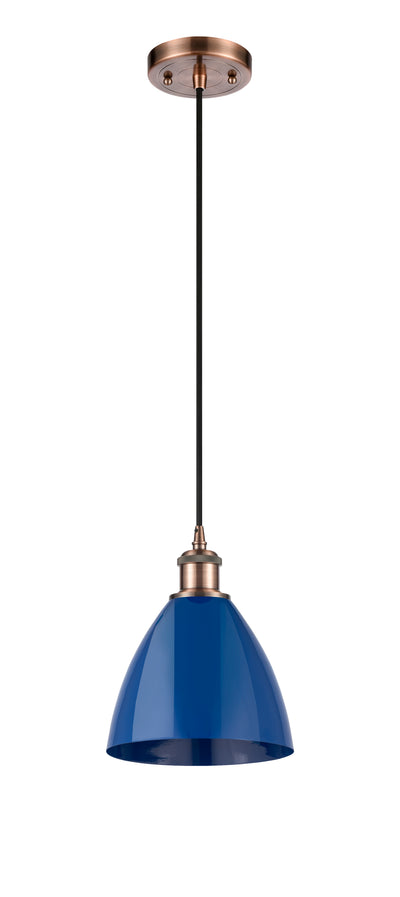 Ballston Mini Pendant Antique Brass Finish