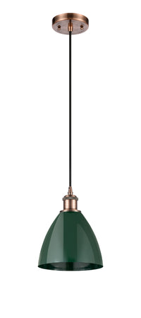 Ballston Mini Pendant Antique Brass Finish