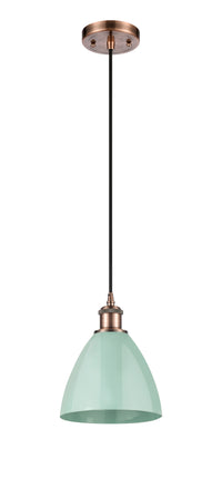 Ballston Mini Pendant Cast Brass Antique