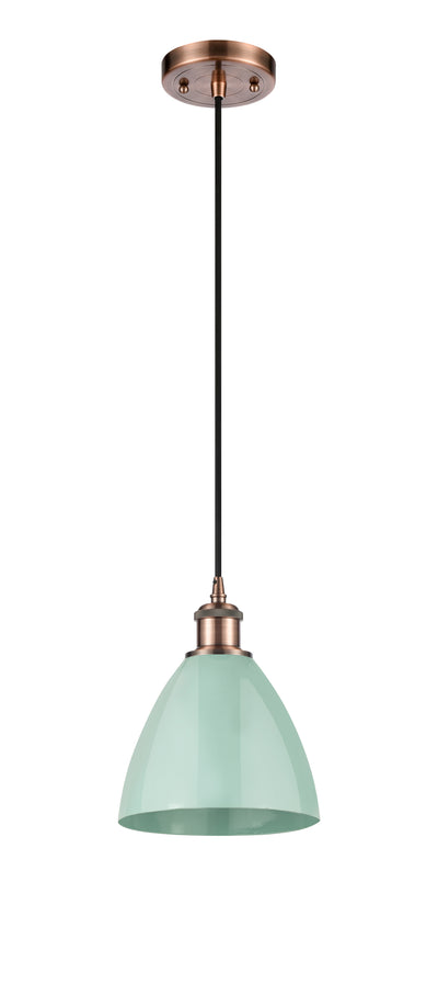 Ballston Mini Pendant Cast Brass Antique