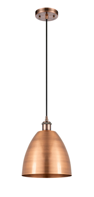 Ballston Mini Pendant Antique Brass Finish