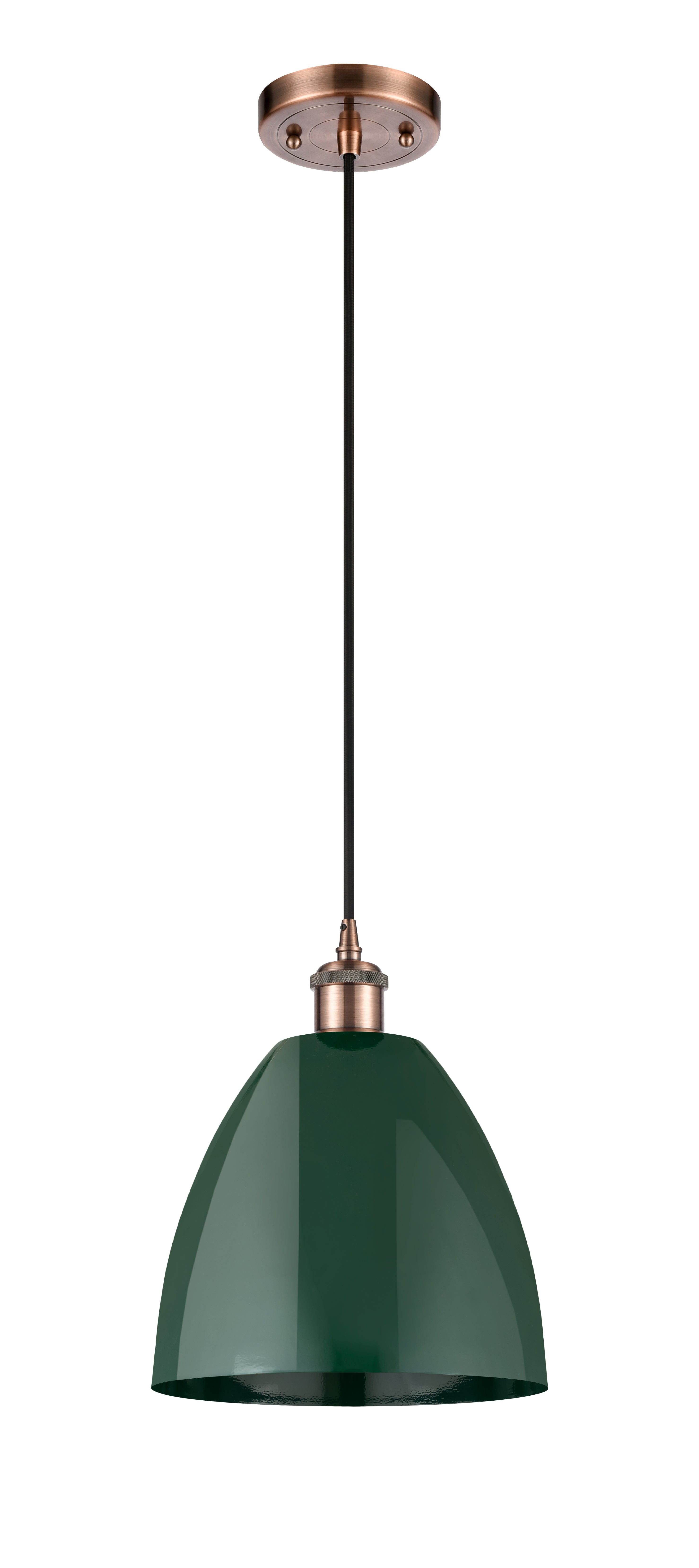 Ballston Mini Pendant Antique Brass Finish