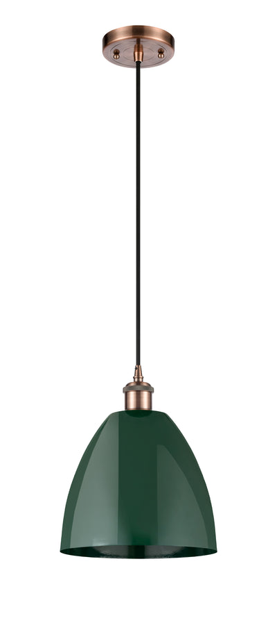 Ballston Mini Pendant Antique Brass Finish