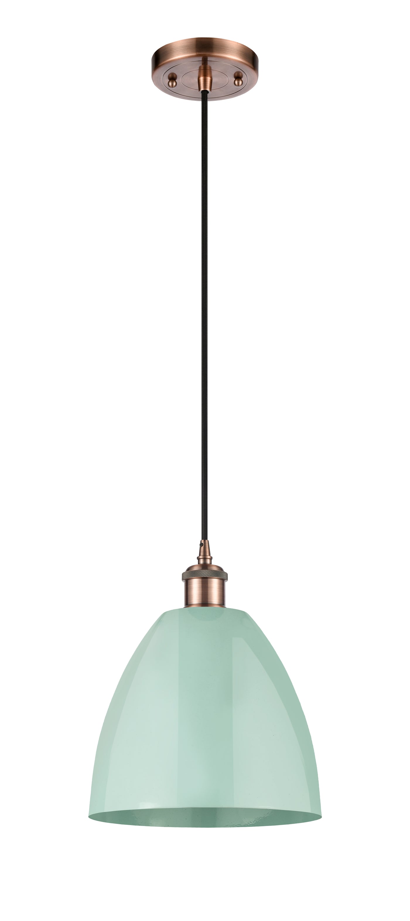 Ballston Mini Pendant Antique Brass Cast