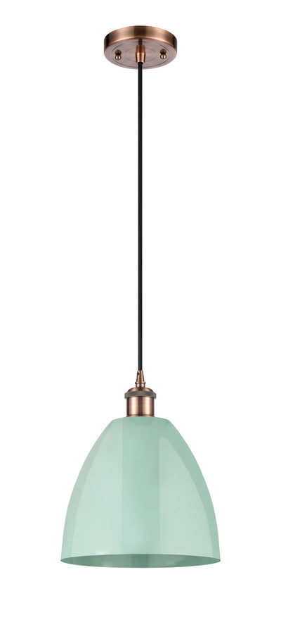 Ballston Mini Pendant Antique Brass Cast