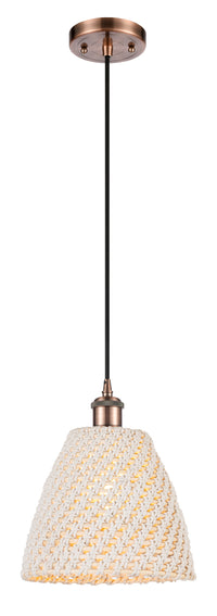 Ballston Mini Pendant Antique Brass Finish