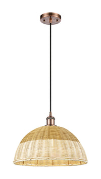 Ballston Mini Pendant Antique Brass Steel