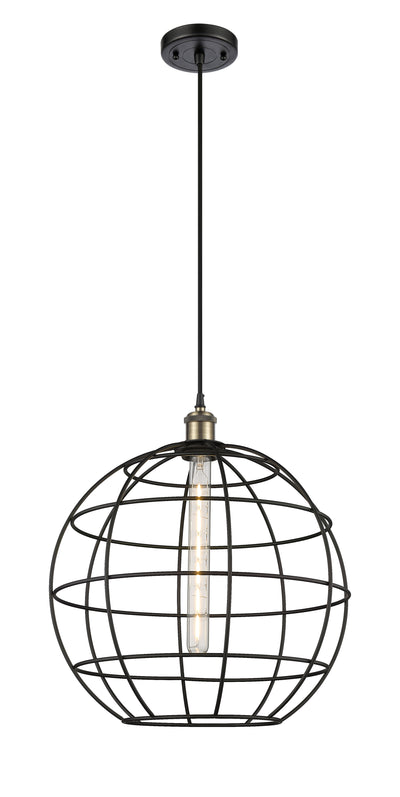 Ballston Mini Pendant Antique Brass