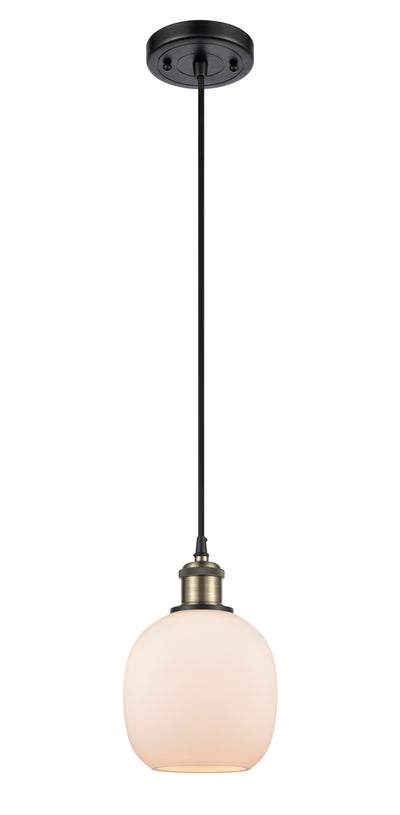 Ballston Mini Pendant Antique Brass Finish