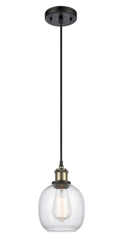Ballston Mini Pendant Antique Brass Finish