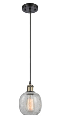Ballston Mini Pendant Antique Brass Finish