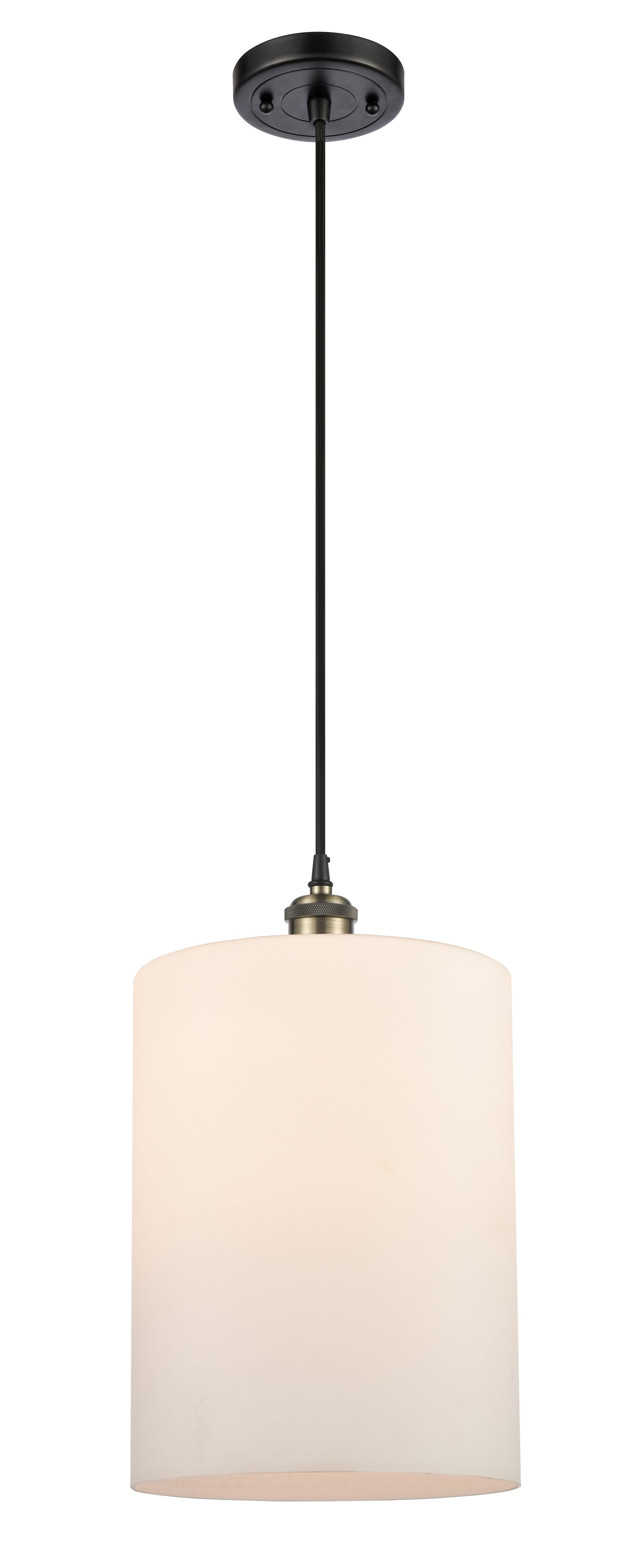 Ballston Mini Pendant Antique Brass Finish