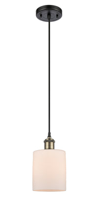 Ballston Mini Pendant Antique Brass Finish