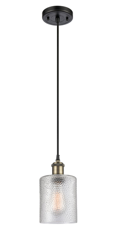 Ballston Mini Pendant Antique Brass Finish