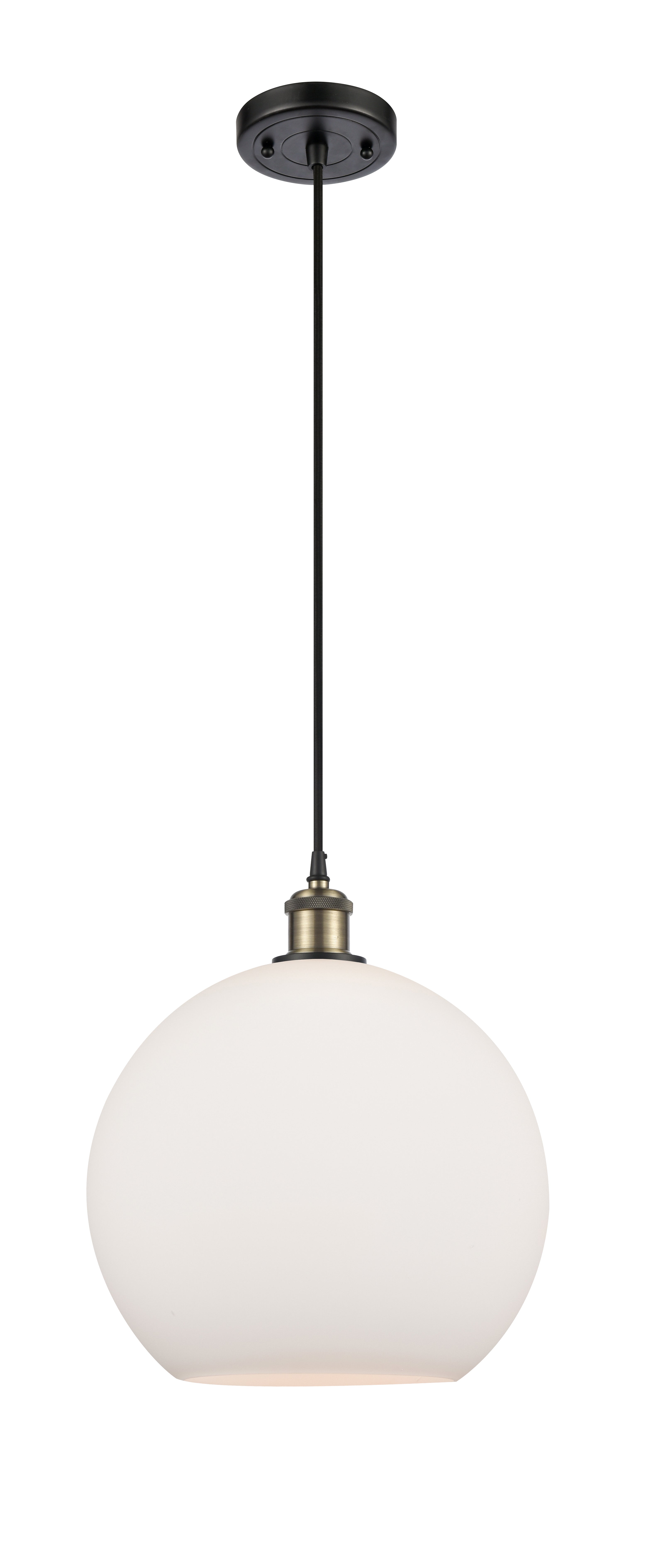 Ballston Mini Pendant Antique Brass