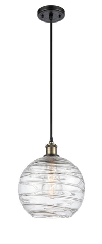Ballston Mini Pendant Antique Brass Finish
