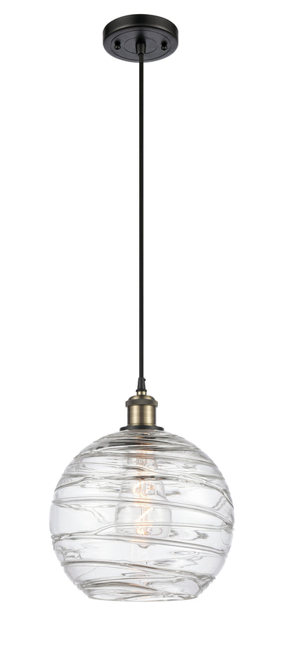 Ballston Mini Pendant Antique Brass Finish