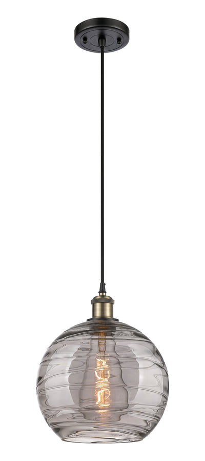 Ballston Mini Pendant Antique Brass Finish