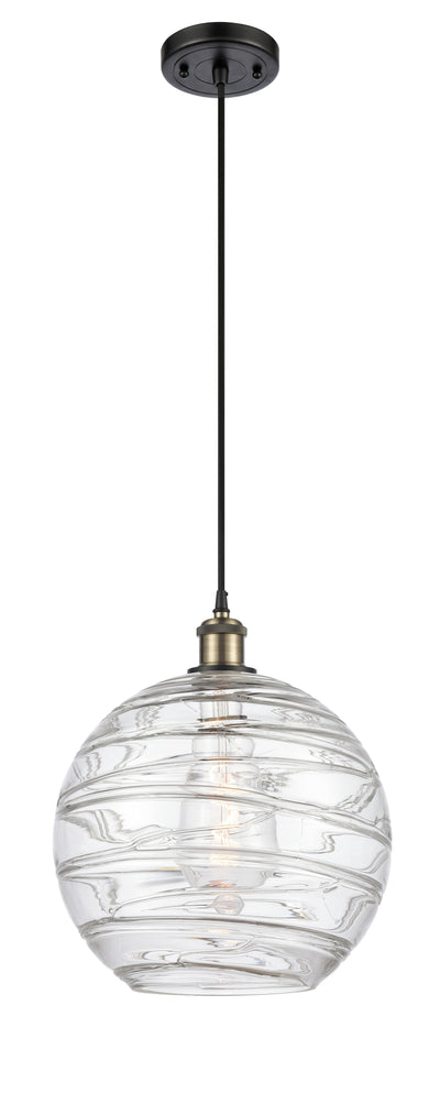 Ballston Mini Pendant Antique Brass Finish
