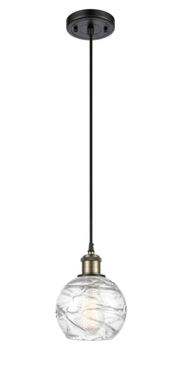 Ballston Mini Pendant Antique Brass Finish