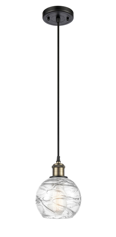 Ballston Mini Pendant Antique Brass Finish
