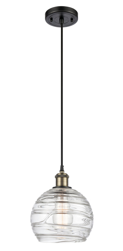Ballston Mini Pendant Antique Brass Finish